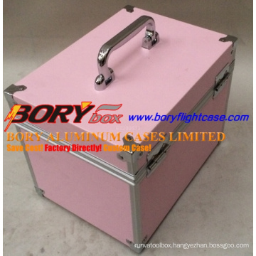 Aluminum Medium Hard Tool Box Case Designer Makeup Bags